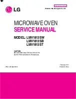 Предварительный просмотр 1 страницы LG LMV1813SB Service Manual