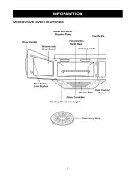 Предварительный просмотр 7 страницы LG LMV1825SB Owner'S Manual & Cooking Manual