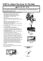 Preview for 15 page of LG LMV1831BDLG Installation Instructions Manual