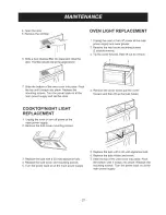 Предварительный просмотр 27 страницы LG LMV1831SB Owner'S Manual