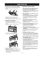 Предварительный просмотр 26 страницы LG LMV1852 SERIES Owner'S Manual