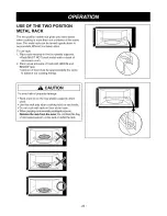 Preview for 22 page of LG LMV1915NV Owner's manual & cooking guige Owner'S Manual