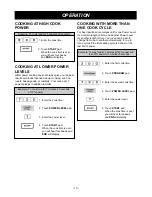 Preview for 13 page of LG LMV1925SB Owner'S Manual & Cooking Manual