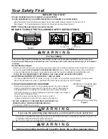 Предварительный просмотр 2 страницы LG LMV2031 Installation Instructions Manual