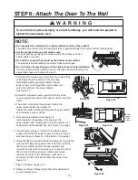 Предварительный просмотр 15 страницы LG LMV2031 Installation Instructions Manual