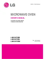 Preview for 1 page of LG LMV2075SB Owner'S Manual