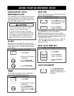 Preview for 11 page of LG LMV2075SB Owner'S Manual