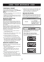 Предварительный просмотр 16 страницы LG LMV2257 series Owner'S Manual