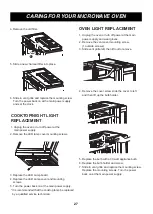 Предварительный просмотр 29 страницы LG LMV2257 series Owner'S Manual