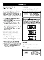 Preview for 16 page of LG LMVM1935SB Owner'S Manual & Cooking Manual