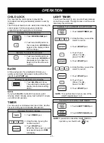 Предварительный просмотр 11 страницы LG LMVM1945SB Owner'S Manual & Cooking Manual