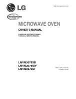 Предварительный просмотр 1 страницы LG LMVM2075SB Owner'S Manual