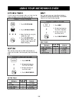 Предварительный просмотр 19 страницы LG LMVM2085SB Owner'S Manual