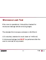 Preview for 110 page of LG LMVM2277ST Product Training Manual