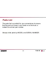 Preview for 148 page of LG LMVM2277ST Product Training Manual