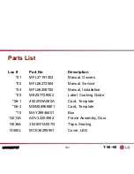 Preview for 151 page of LG LMVM2277ST Product Training Manual