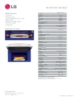 Preview for 2 page of LG LMVM2277ST Specification Sheet