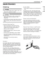 Предварительный просмотр 31 страницы LG LMWC23626 Series Owner'S Manual