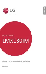 Preview for 1 page of LG LMX130IM User Manual