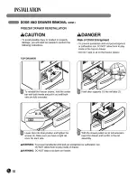 Предварительный просмотр 16 страницы LG LMX21984 Series User'S Manual & Installation Instructions