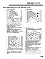 Предварительный просмотр 33 страницы LG LMX21984 Series User'S Manual & Installation Instructions