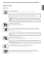 Предварительный просмотр 23 страницы LG LMX25986 Series Owner'S Manual