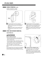 Предварительный просмотр 10 страницы LG LMX28983 Series User'S Manual And Installation Instructions