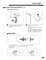 Предварительный просмотр 13 страницы LG LMX28983 Series User'S Manual And Installation Instructions