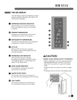 Предварительный просмотр 23 страницы LG LMX28983 Series User'S Manual And Installation Instructions