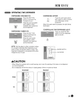 Предварительный просмотр 25 страницы LG LMX28983 Series User'S Manual And Installation Instructions