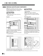 Предварительный просмотр 32 страницы LG LMX28983 Series User'S Manual And Installation Instructions