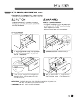 Предварительный просмотр 17 страницы LG LMX28987 Series User'S Manual & Installation Instructions