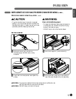 Предварительный просмотр 17 страницы LG LMX28988 Series Owner'S Manual