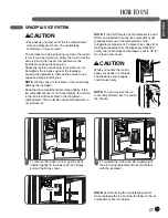 Предварительный просмотр 27 страницы LG LMX28988 Series Owner'S Manual