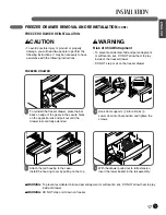 Предварительный просмотр 17 страницы LG LMX28994 Series Owner'S Manual