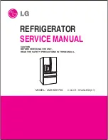 Предварительный просмотр 1 страницы LG LMXS30776S Service Manual