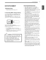 Предварительный просмотр 29 страницы LG LN405 Series Owner'S Manual