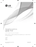 LG LN54 series Owner'S Manual предпросмотр