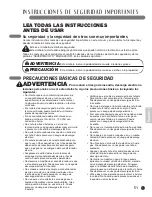 Предварительный просмотр 51 страницы LG LP 1200DXR User'S Manual & Installation Instructions