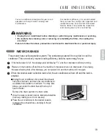 Предварительный просмотр 19 страницы LG LP0711WNR Owner'S Manual