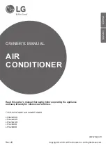 Preview for 1 page of LG LP0820WSR Owner'S Manual