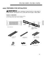 Предварительный просмотр 13 страницы LG LP1010SNR User'S Manual & Installation Instructions