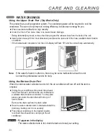 Предварительный просмотр 20 страницы LG LP1010SNR User'S Manual & Installation Instructions