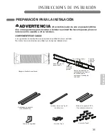 Предварительный просмотр 36 страницы LG LP1010SNR User'S Manual & Installation Instructions