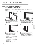 Предварительный просмотр 40 страницы LG LP1010SNR User'S Manual & Installation Instructions