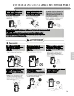 Предварительный просмотр 29 страницы LG LP1014WNR Owner'S Manual