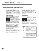 Preview for 10 page of LG LP1200DXR (Spanish) User'S Manual & Installation Instructions