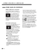 Preview for 12 page of LG LP1200DXR (Spanish) User'S Manual & Installation Instructions