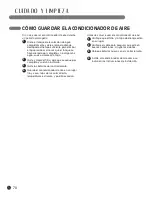 Предварительный просмотр 22 страницы LG LP1200DXR (Spanish) User'S Manual & Installation Instructions