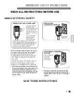 Preview for 5 page of LG LP1200SDR User'S Manual & Installation Instructions